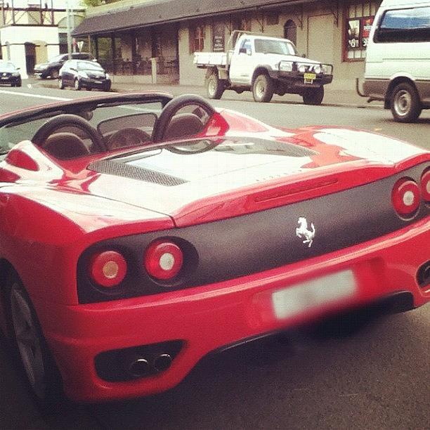 Cool Photograph - Awesome Ferrari 360 Modena Spyder by Spencer Reed
