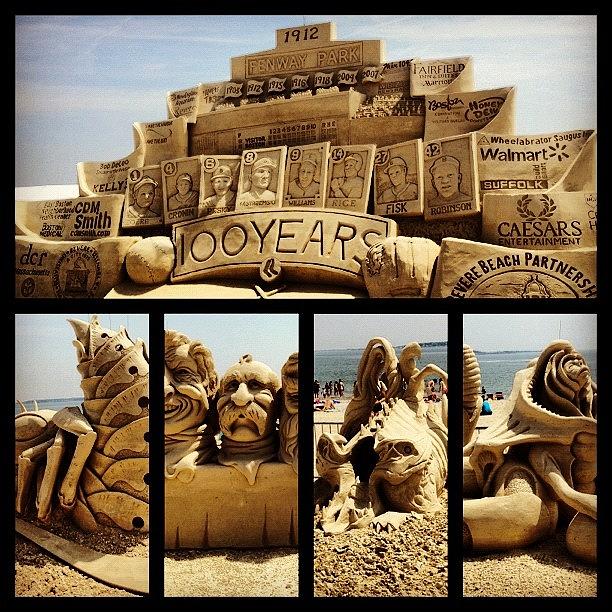 Awesome Sand Sculptures! Photograph by Jill Jankowski