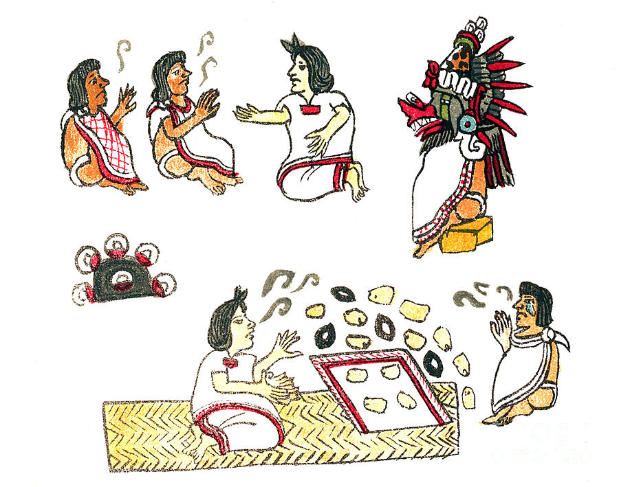 Aztec Medicine, Codex Magliabechiano Photograph by Science Source