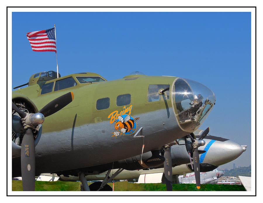 B-17 - 1 Photograph By Larry Mulvehill