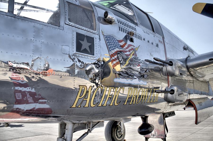 B-25 Pacific Prowler Photograph By Lynnette Johns | Fine Art America