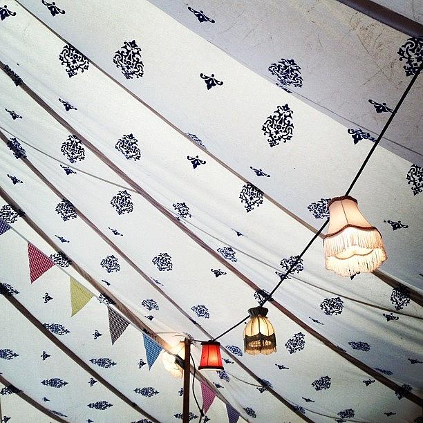 Pattern Photograph - B-bar Ceiling #lampshades #ceiling by Joe Trethewey