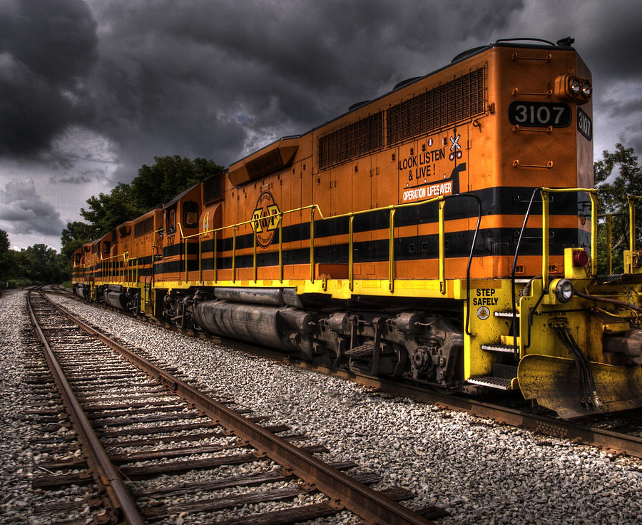 B P Railroad HDR Photograph by Joe Granita