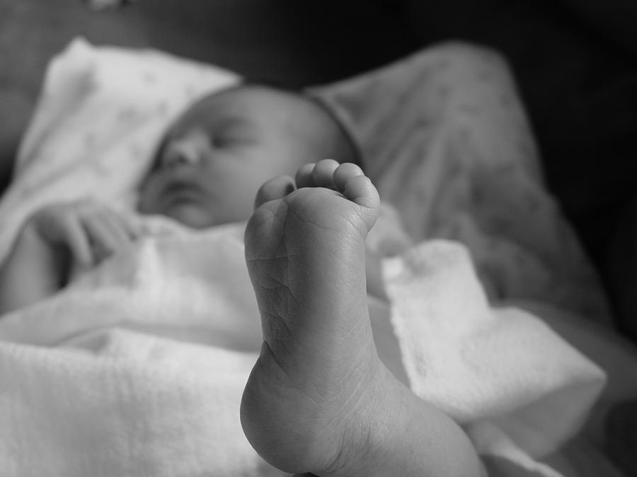 Baby Foot Photograph by Elizabeth Sullivan