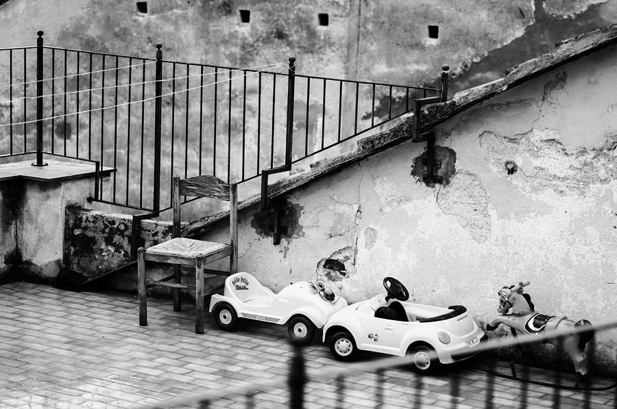 Car Photograph - Baby games by Mauro Marzo