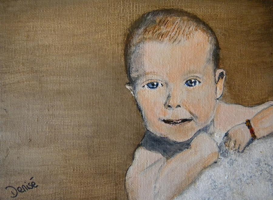 Baby Jake Painting by Denise Hills