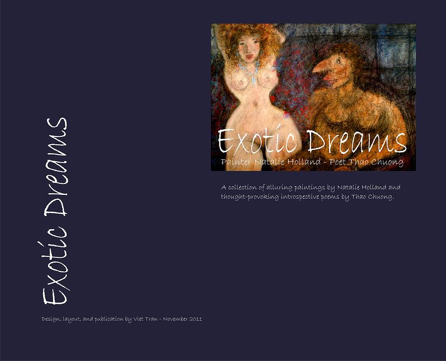 Back Cover of Exotic Dreams Photograph by Natalie Holland