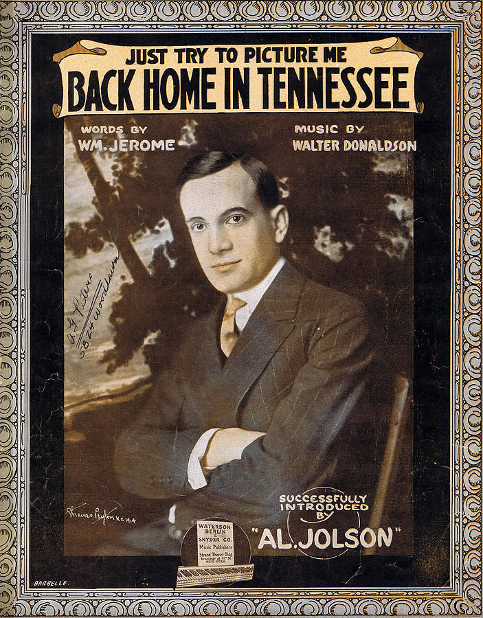 Vintage Photograph - Back Home in Tennessee by Mel Thompson