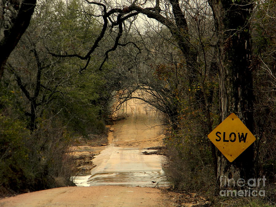 Back Roads And Texas Rains Photograph by Kimberly Dawn Hendley