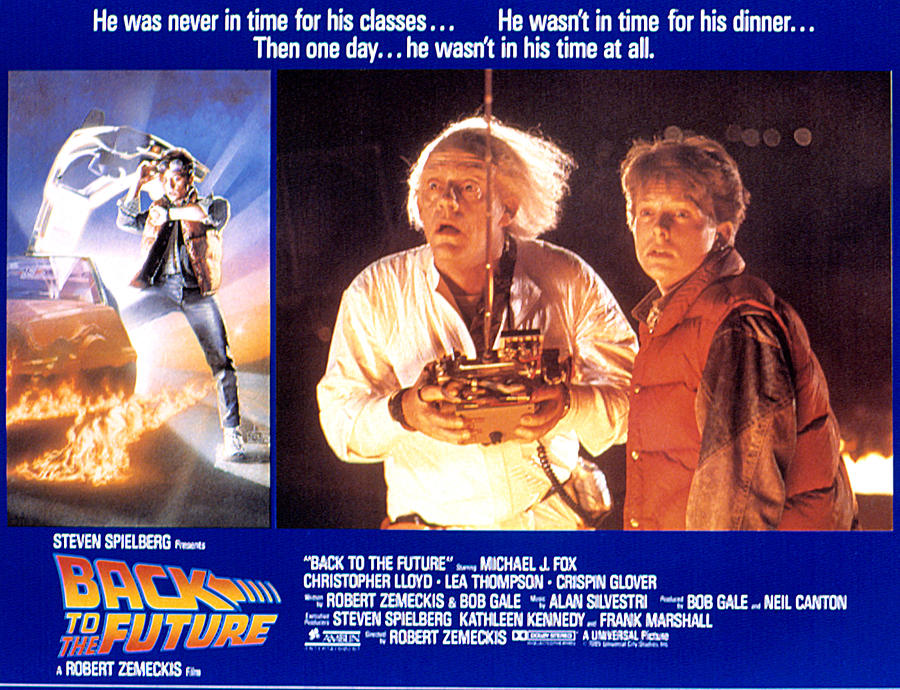 Back To The Future Photograph - Back To The Future, Christopher Lloyd by Everett