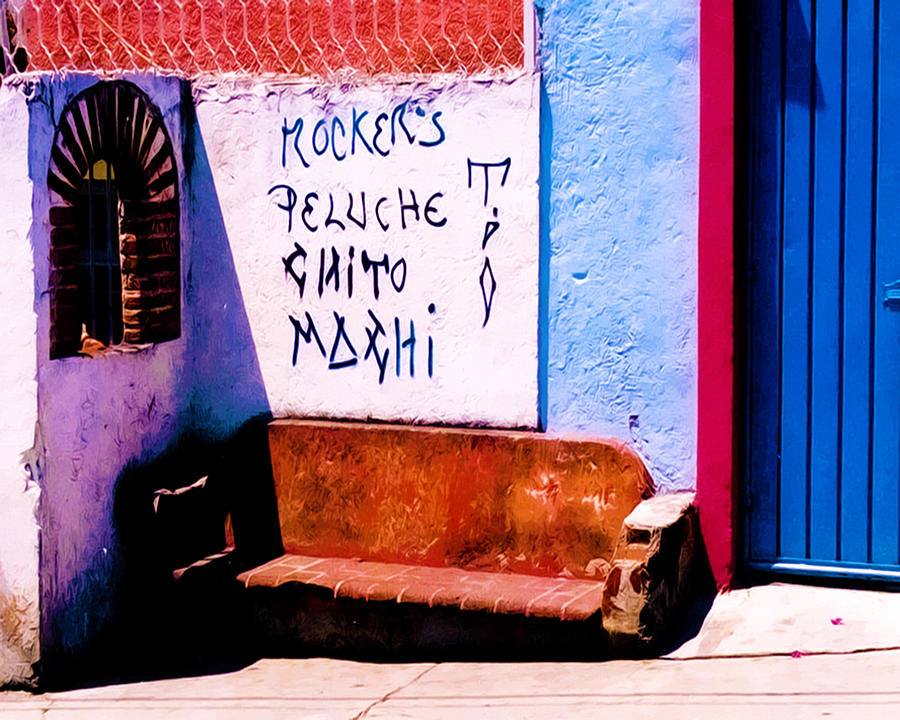 Backstreets Oaxaca Photograph by Terry Fiala