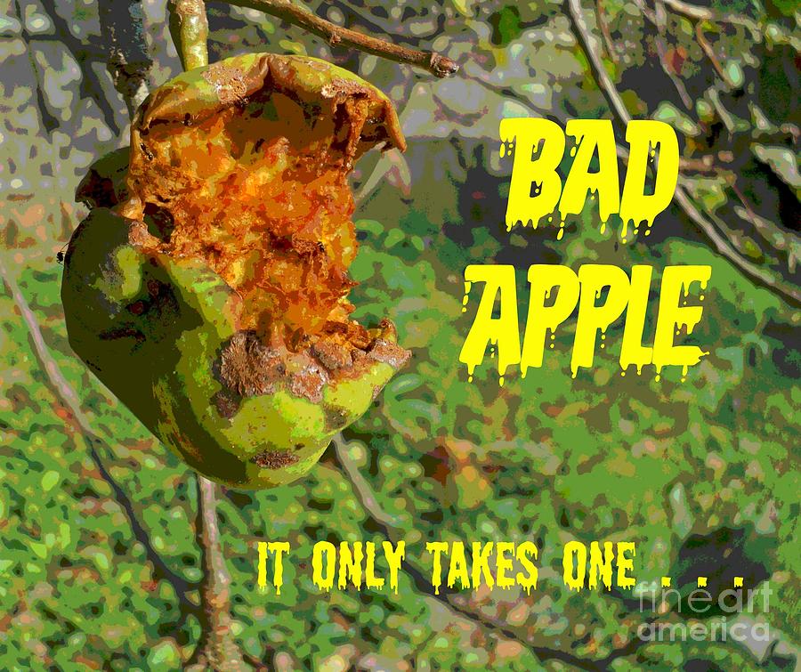 Bad Apple Again Photograph by Padre Art