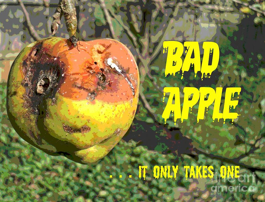 Bad Apple Too Photograph by Padre Art