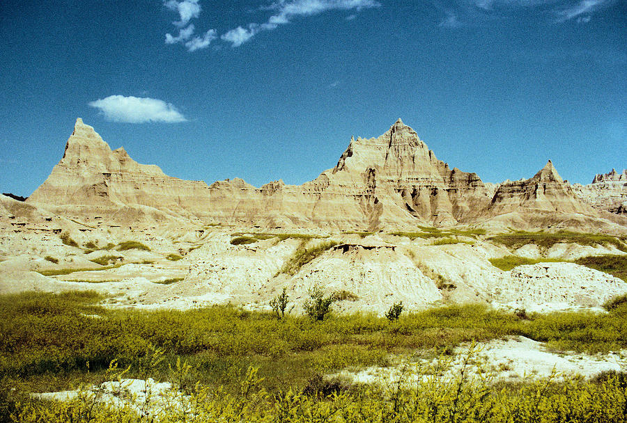 Badlands In Yellow Photograph by Jan Amiss Photography