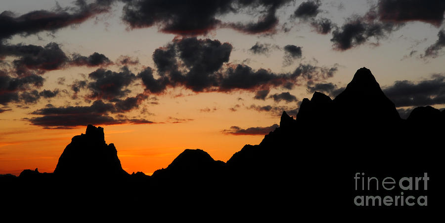 Badlands Sunset 1 Photograph by Vivian Christopher