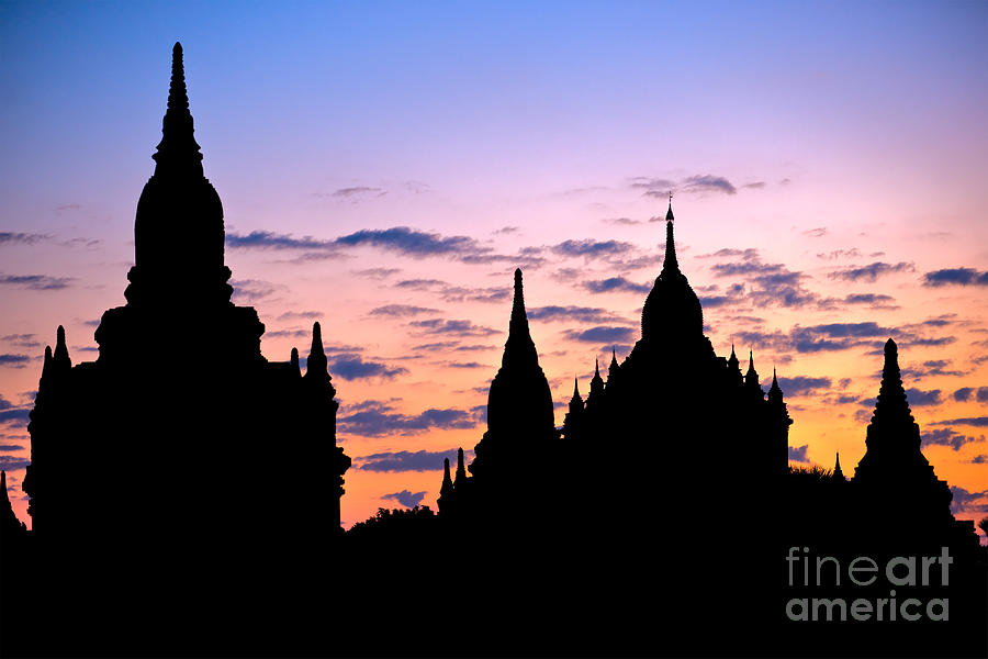 Bagan Photograph by Luciano Mortula