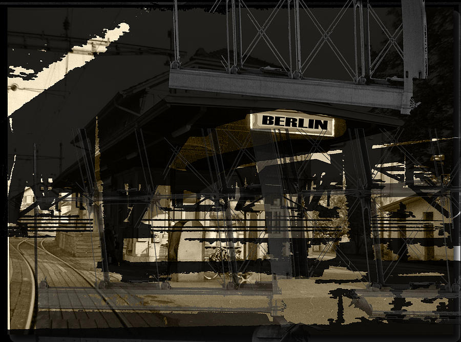 Bahnhof Berlin Photograph by Doug Duffey