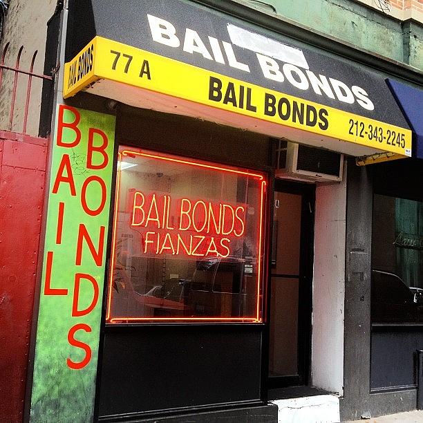 Bail Bonds! Photograph by Gerry Visco