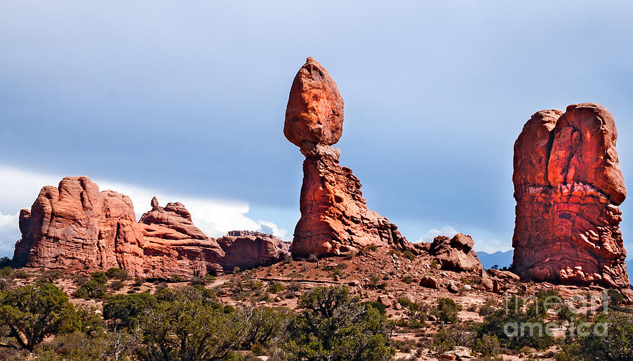 Balance Rock Photograph by Robert Bales
