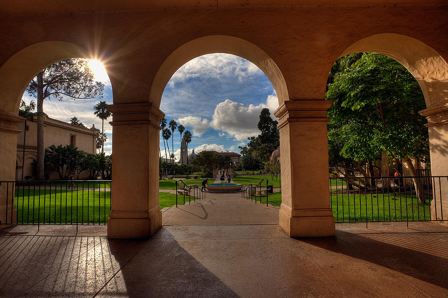 Architecture Photograph - Balboa Arches by Peter Tellone