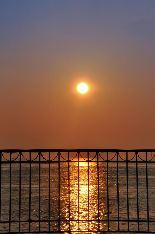 Balcony Sunrise Photograph by Bill Cannon