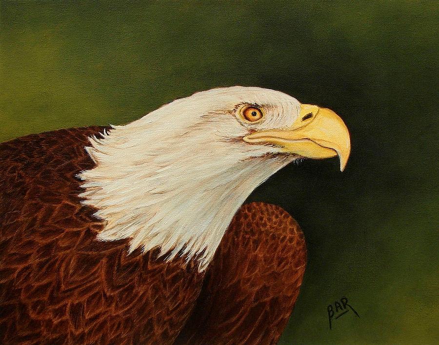 Wildlife Painting - Bald Eagle by Barbara Robertson