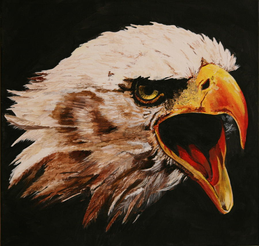 Bald Eagle Painting by Betty-Anne McDonald
