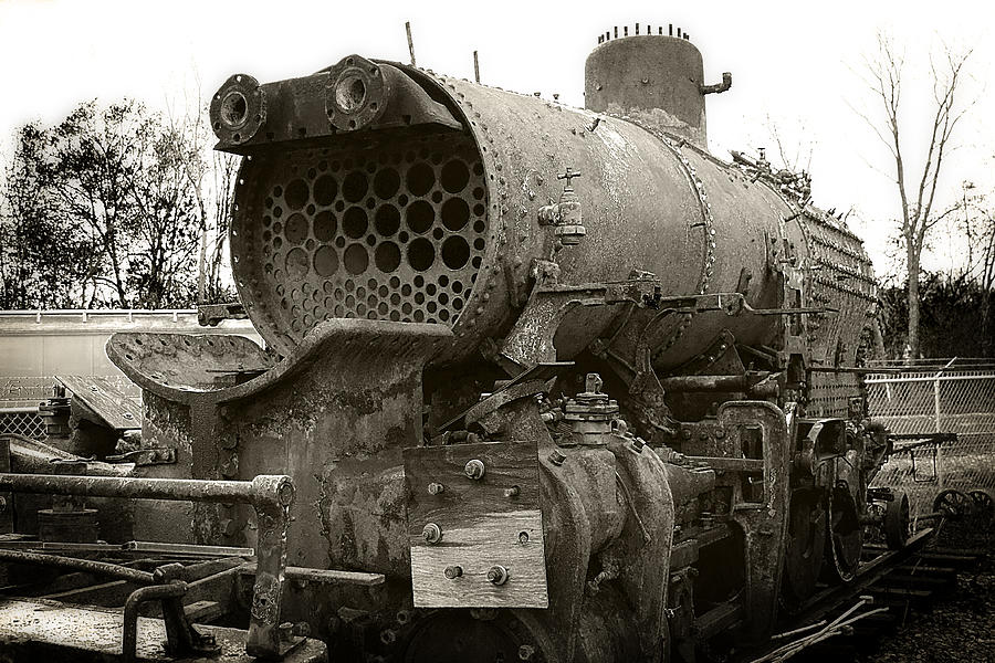 Baldwin Locomotive Photograph by Scott Hovind