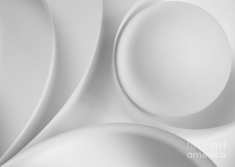 Abstract Photograph - Ball and Curves 09 by Nailia Schwarz