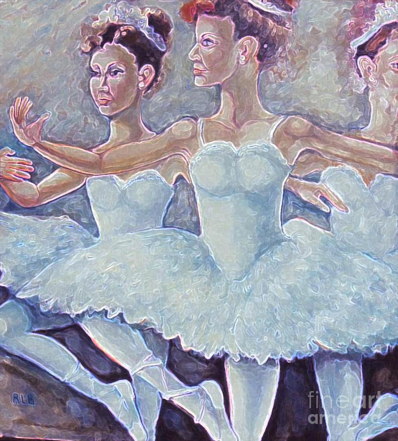 Ballerina Dance Painting by Rita Brown