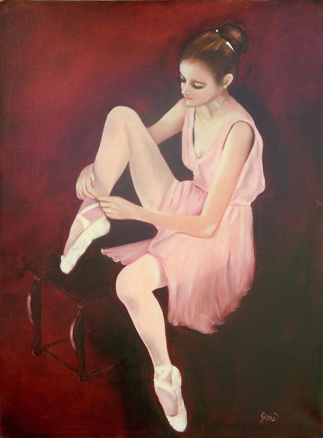 Ballerina Painting by Joni McPherson