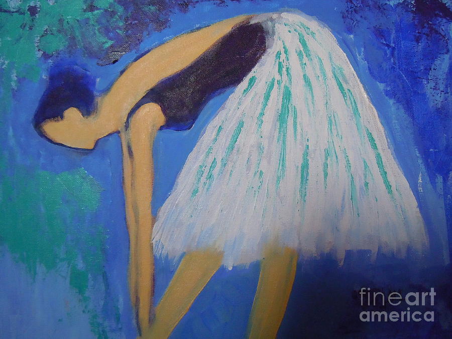 Impressionism Painting - Ballet Girl by Soho