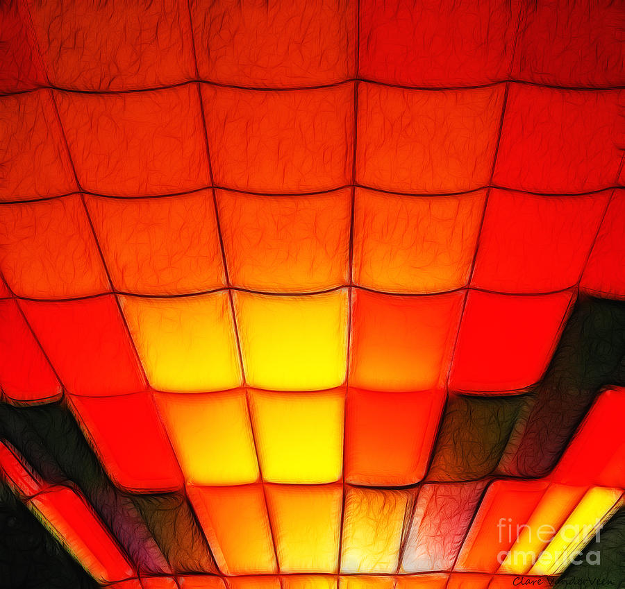 Balloon Abstract Photograph by Clare VanderVeen