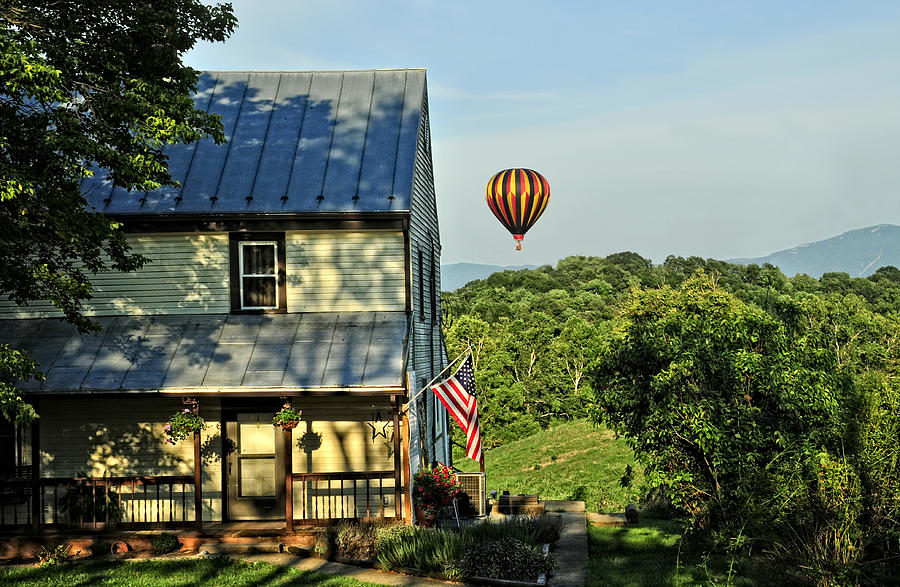 Balloon Country  Photograph by Lara Ellis