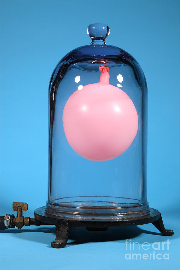 Balloon In A Vacuum, 2 Of 4 Photograph by Ted Kinsman