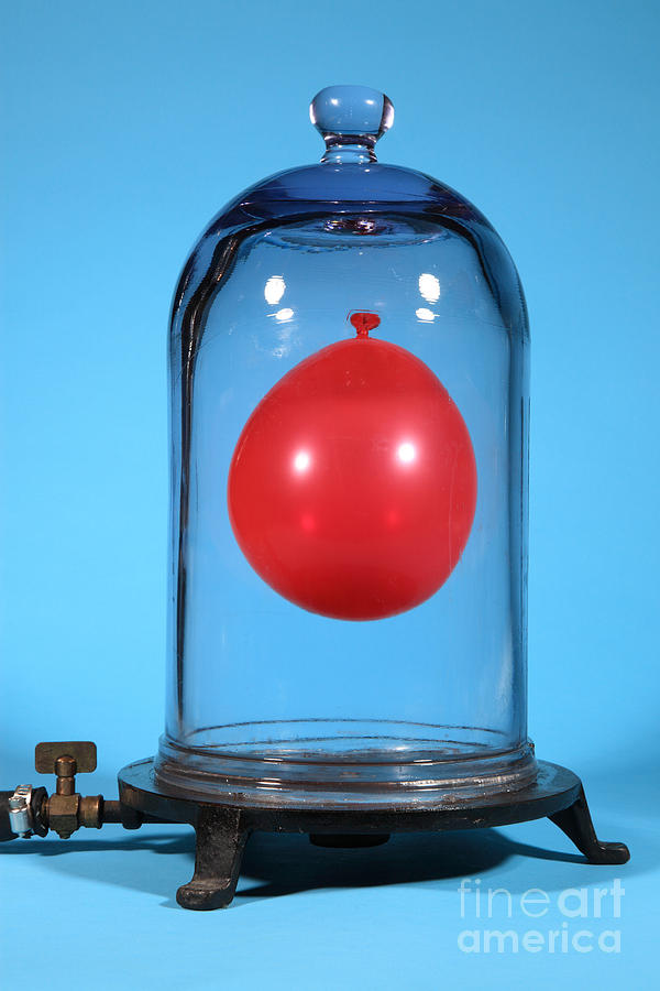Balloon In A Vacuum, 4 Of 6 Photograph by Ted Kinsman
