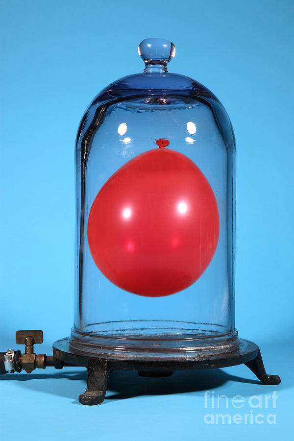 Balloon In A Vacuum, 5 Of 6 Photograph by Ted Kinsman
