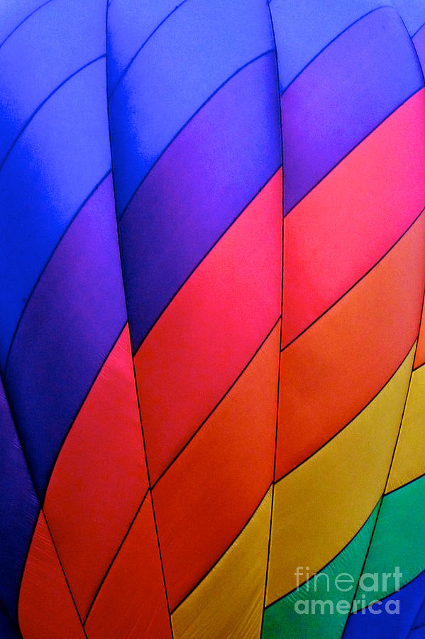 Balloon Rainbow Take 2 Photograph by Mark Dodd