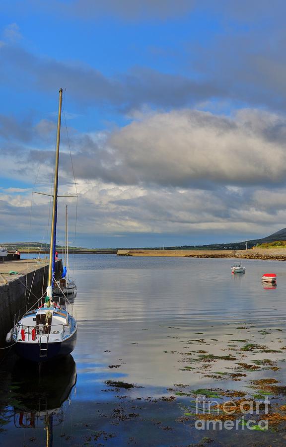 Boat Photograph - Ballyvaughan by Kevin Gallagher