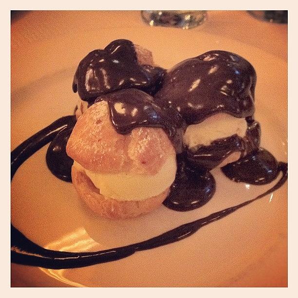 Balthazar Dessert - Profiteroles With Photograph by Tyler McCall