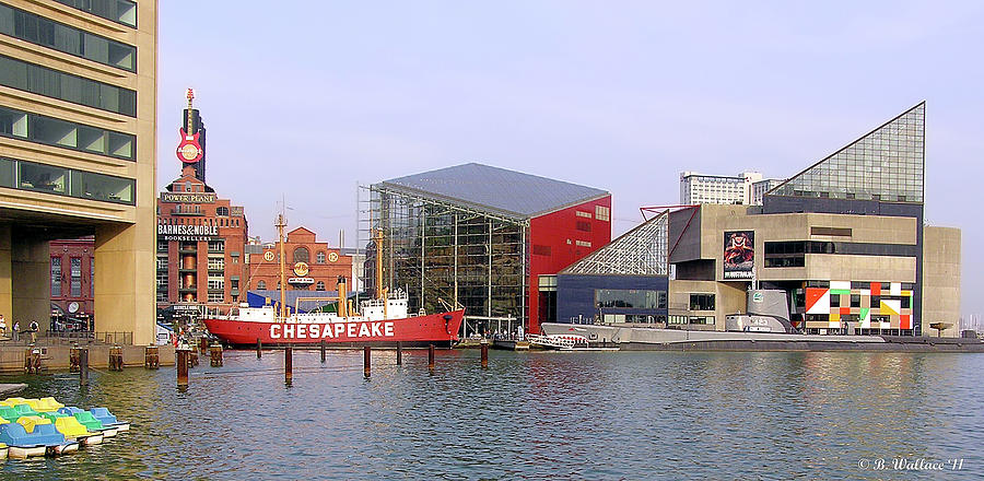 Baltimore Inner Harbor Photograph by Brian Wallace