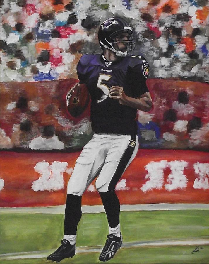 Baltimore Ravens Uniform Art Print by Joe Hamilton - Fine Art America