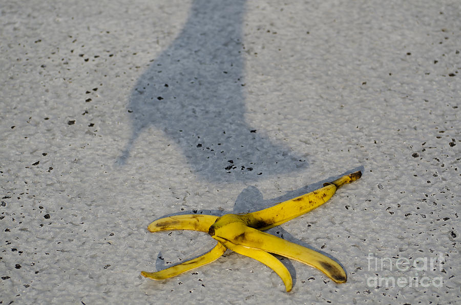 Banana Photograph - Banana peel by Mats Silvan
