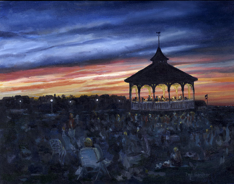 Band Concert Painting by Paul Gardner