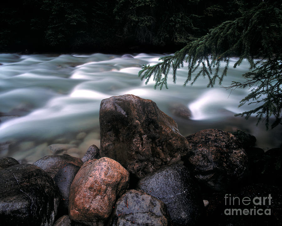 Banff - Baker Creek Photograph by Terry Elniski