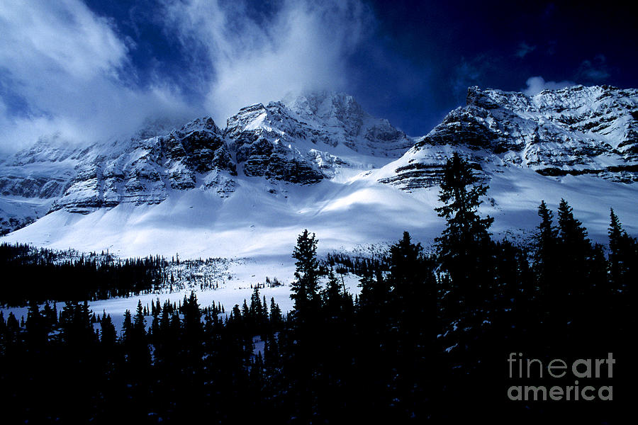 Banff - Crowfoot Mountain Photograph by Terry Elniski