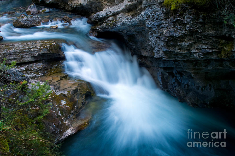 Banff National Park Photograph - Banff - Johnston Canyon 1 by Terry Elniski