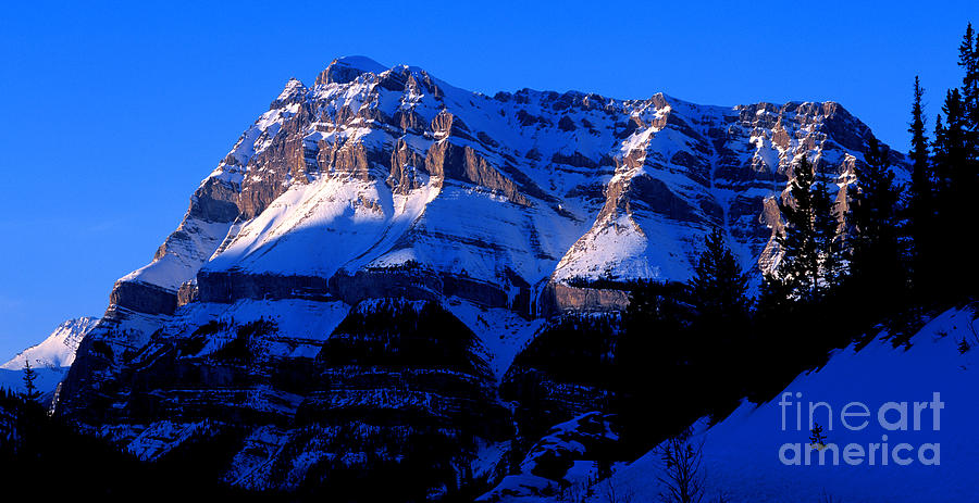 Banff - Mt. Simpson Photograph by Terry Elniski