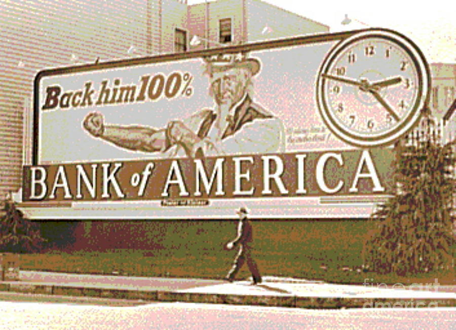 Bank of America Victory Bond Ad Photograph by Padre Art