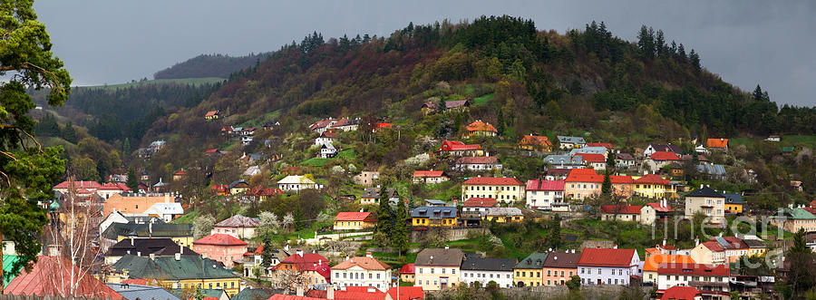 Banska Stiavnica in Slovakia Photograph by Les Palenik